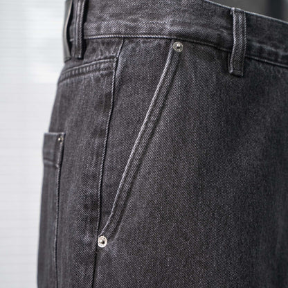 LOEWE ANAGRAM PATCH BLACK DENIM JEANS – 1:1 HIGH END