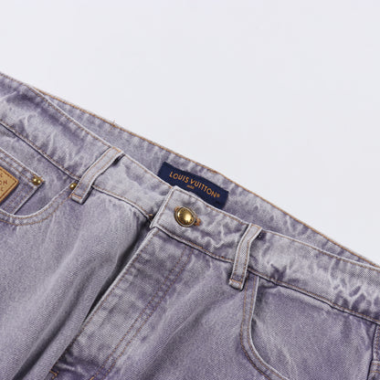 LOUIS VUITTON PASTEL DENIM – LAVENDER GREY EDITION – mit Tags – 1:1 HIGH END