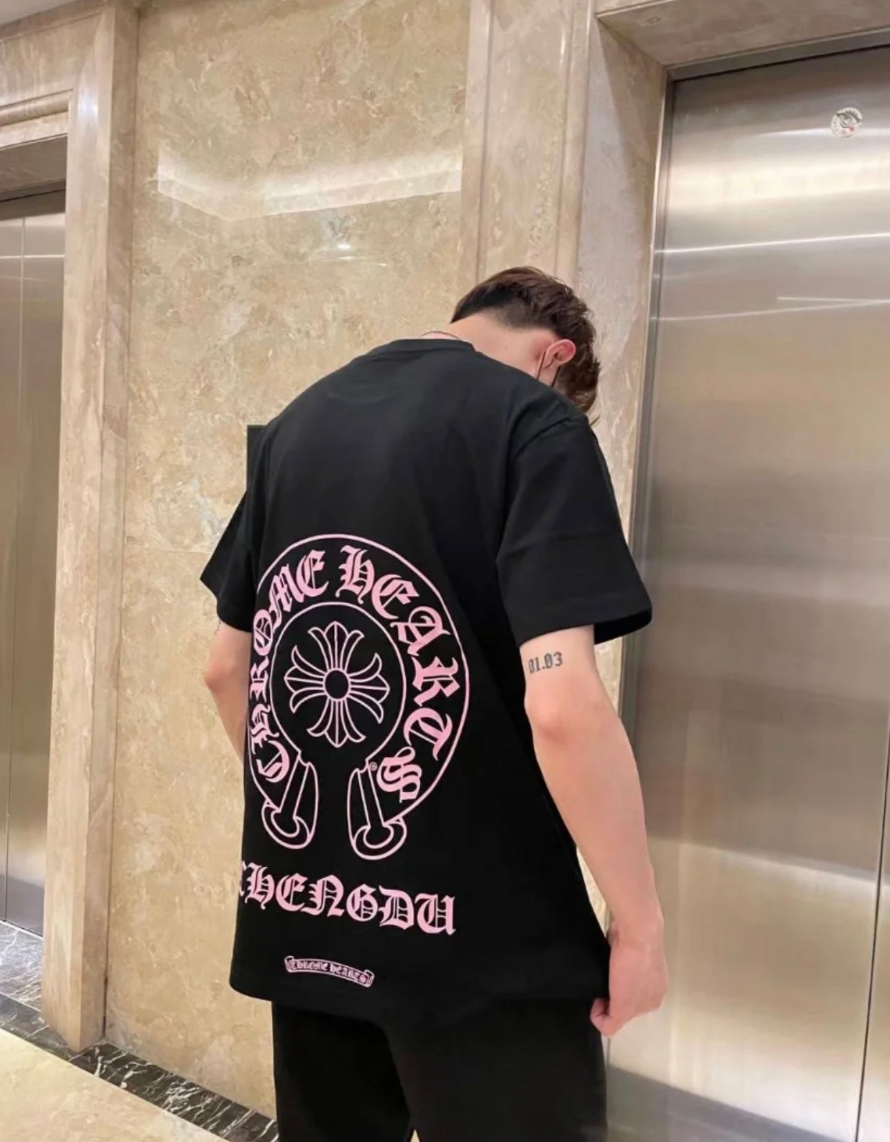 CHROME HEARTS T-SHIRT - SUPER CLONE