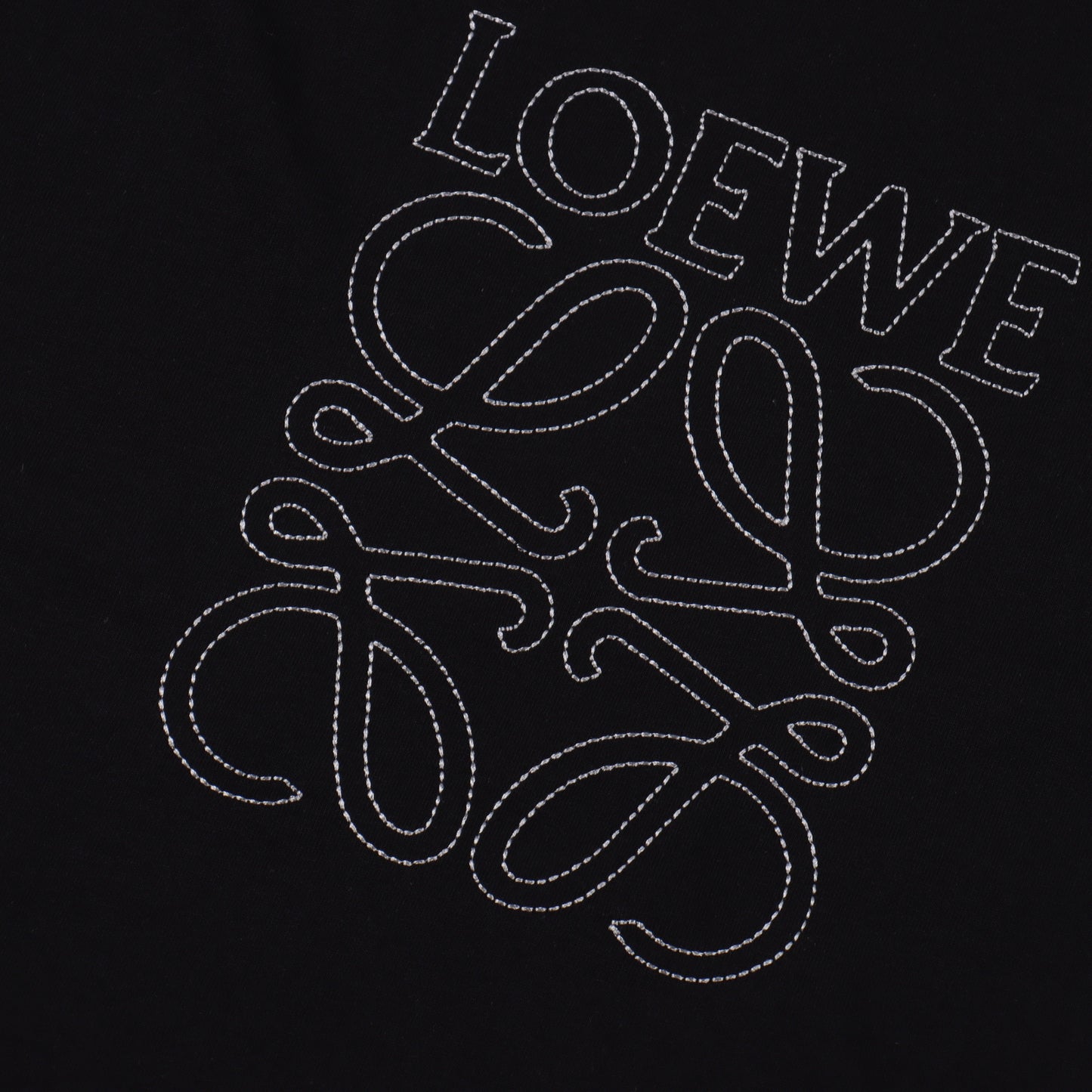 LOEWE T-SHIRT - SCHWARZ / WEIß - SUPER CLONE 260g