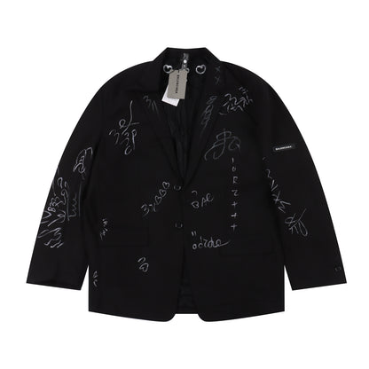 BALENCIAGA GRAFFITI BLAZER – 1:1 HIGH END