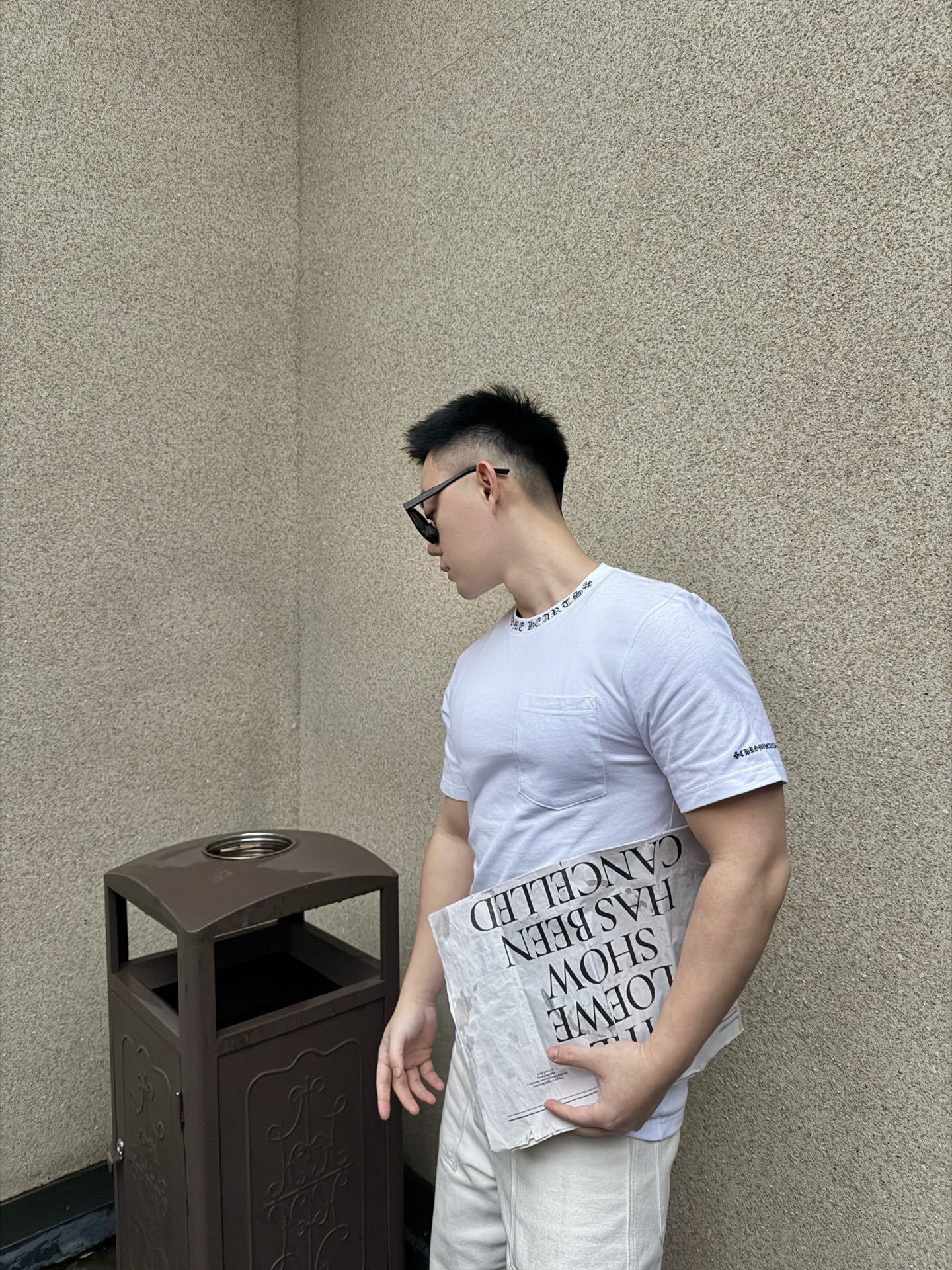 CHROME HEARTS T-SHIRT  - SUPER CLONE