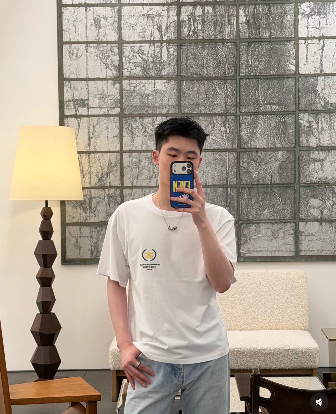 CELINE SUMMER EMBROIDERED LOGO T-SHIRT– 1:1 HIGH END