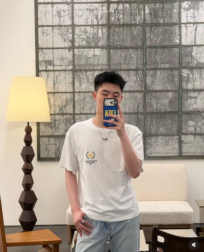 CELINE SUMMER EMBROIDERED LOGO T-SHIRT– 1:1 HIGH END