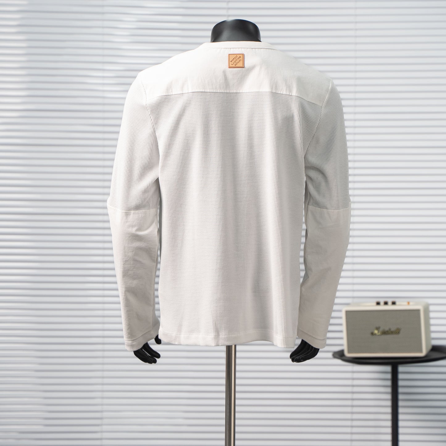 LOUIS VUITTON DAMIER EMBROIDERED LONG SLEEVE T-SHIRT – 1:1 HIGH END