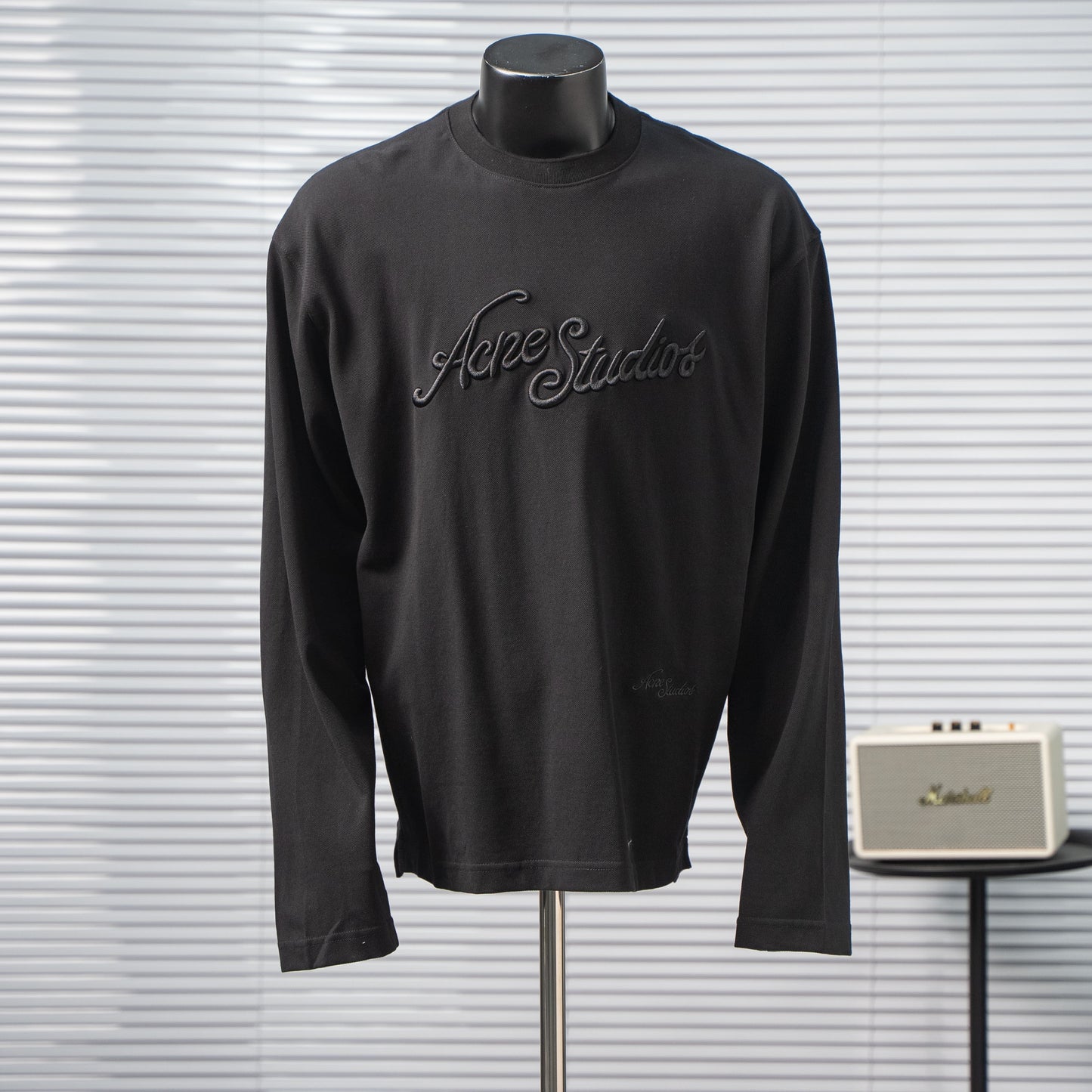 ACNE STUDIOS EMBROIDERED LOGO LONG SLEEVE T-SHIRT – 1:1 HIGH END