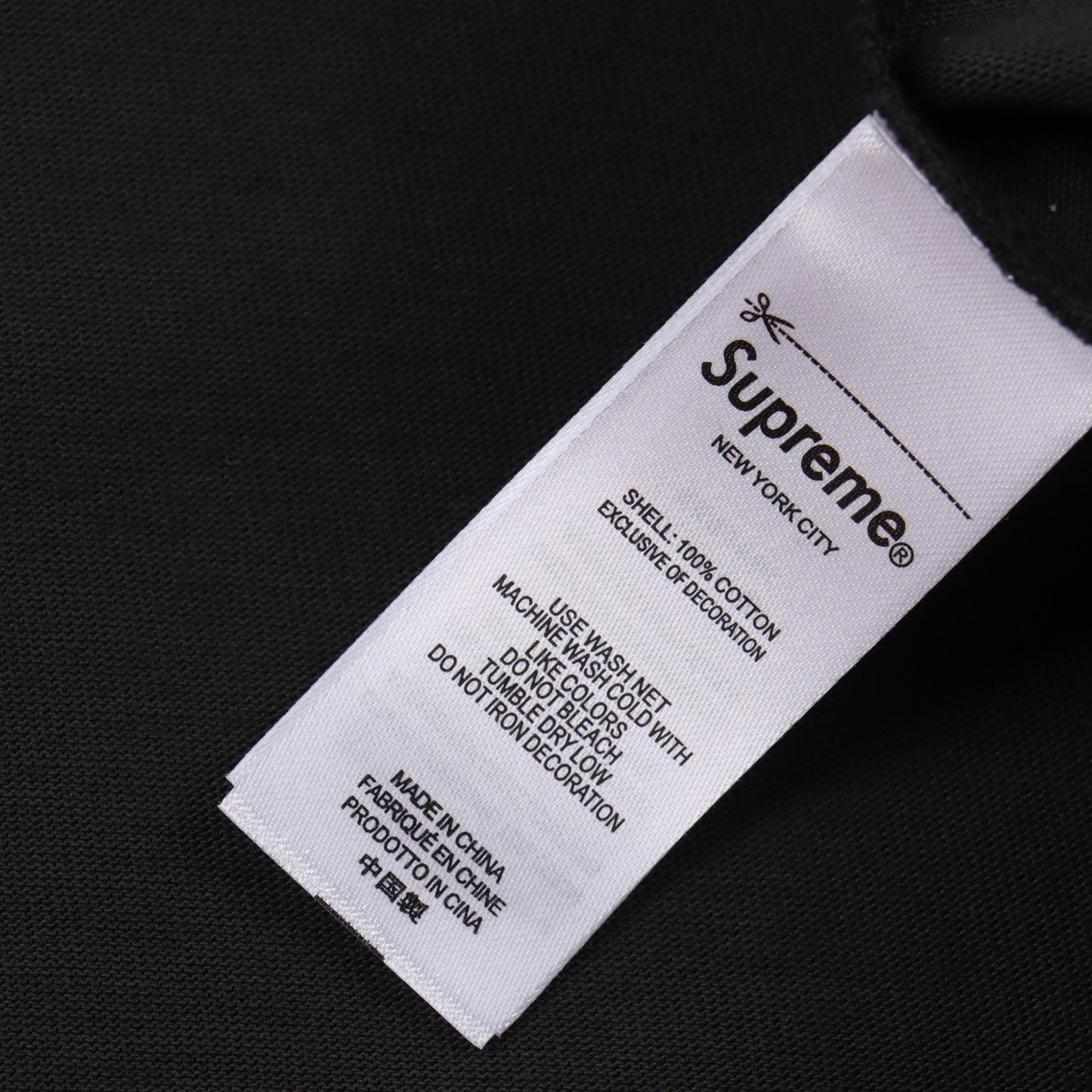 SUPREME CRACKED SLEEVE L/S TOP – mit Tags – 1:1 HIGH END