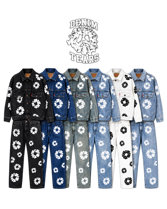 DENIM TEARS JEANS JACKETS/JEANS COLLECTION – 1:1 HIGH END