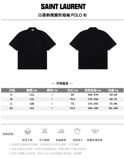 SAINT LAURENT POLO SHIRT – mit Tags – 1:1 HIGH END