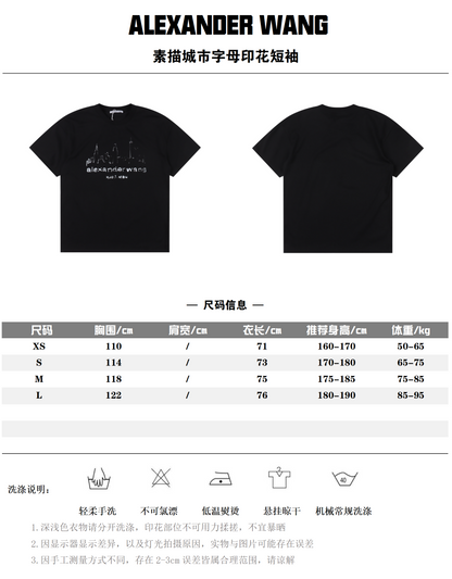 ALEXANDER WANG T-SHIRT - SUPER CLONE