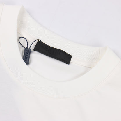 PRADA T-SHIRT - SCHWARZ / WEIß - SUPER CLONE 260g