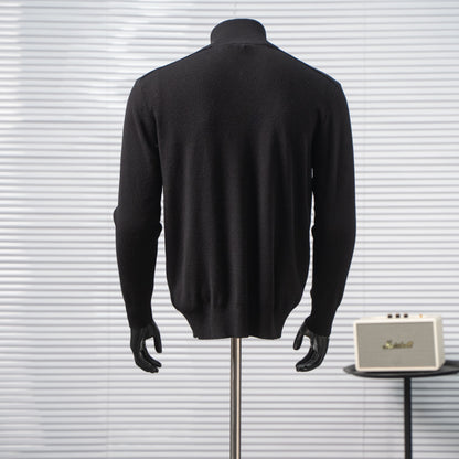 BURBERRY BBR CHECK ZIP KNIT SWEATER – 1:1 HIGH END