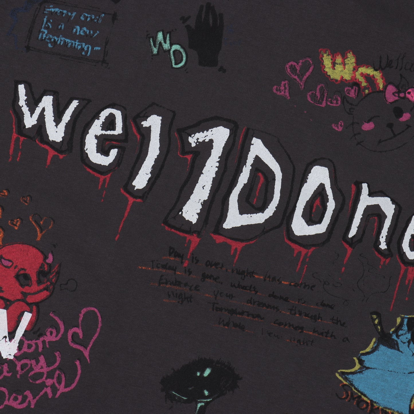 WE11DONE T-SHIRT - SUPER CLONE