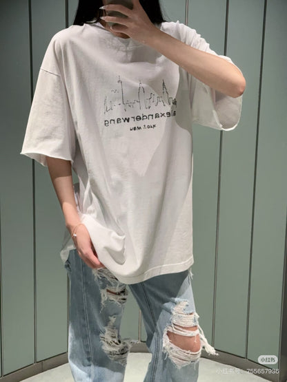 ALEXANDER WANG T-SHIRT - SUPER CLONE