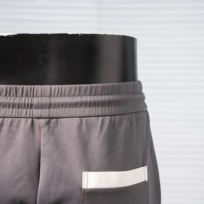 PRADA 2025SS INVERTED TRIANGLE CONTRAST POCKET TRACK PANTS – 1:1 HIGH END