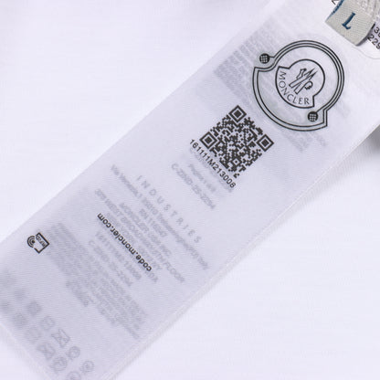 MONCLER T-SHIRT - SCHWARZ / WEIß - SUPER CLONE 260g