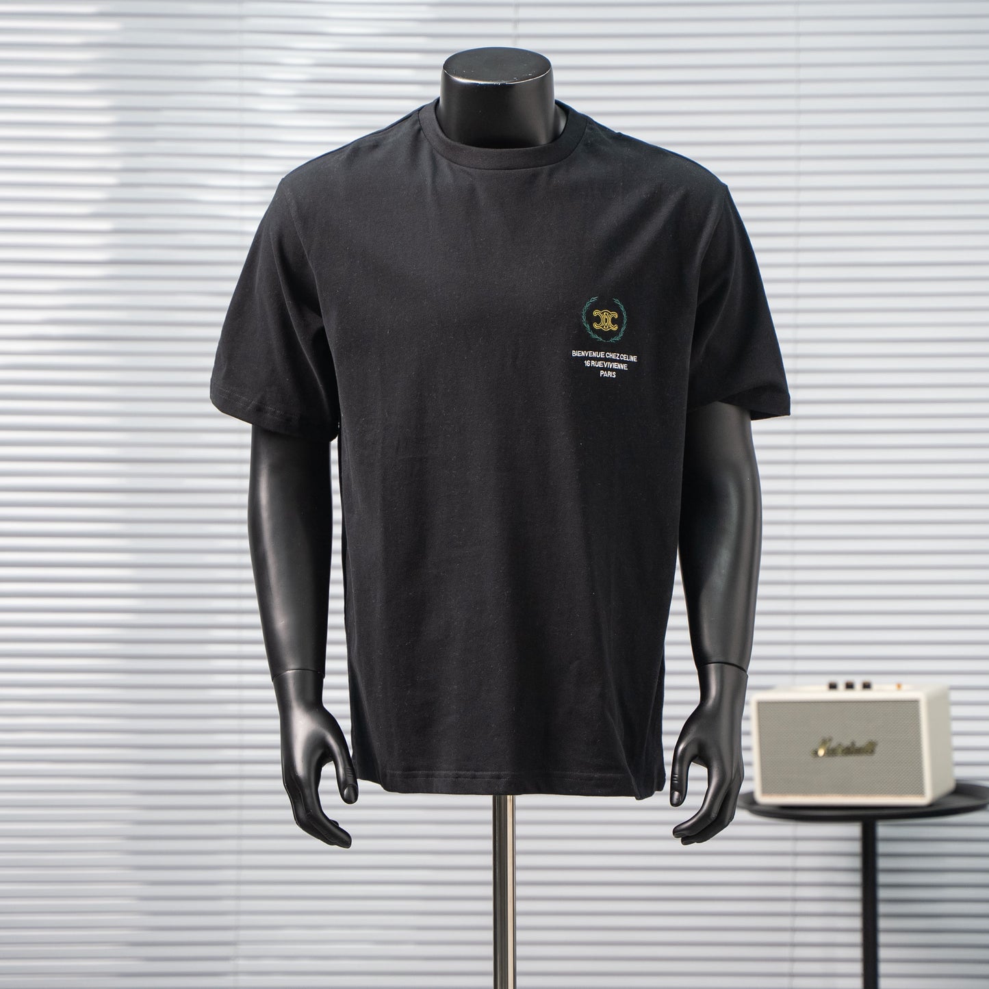 CELINE SUMMER EMBROIDERED LOGO T-SHIRT– 1:1 HIGH END