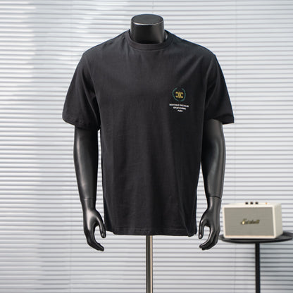CELINE SUMMER EMBROIDERED LOGO T-SHIRT– 1:1 HIGH END