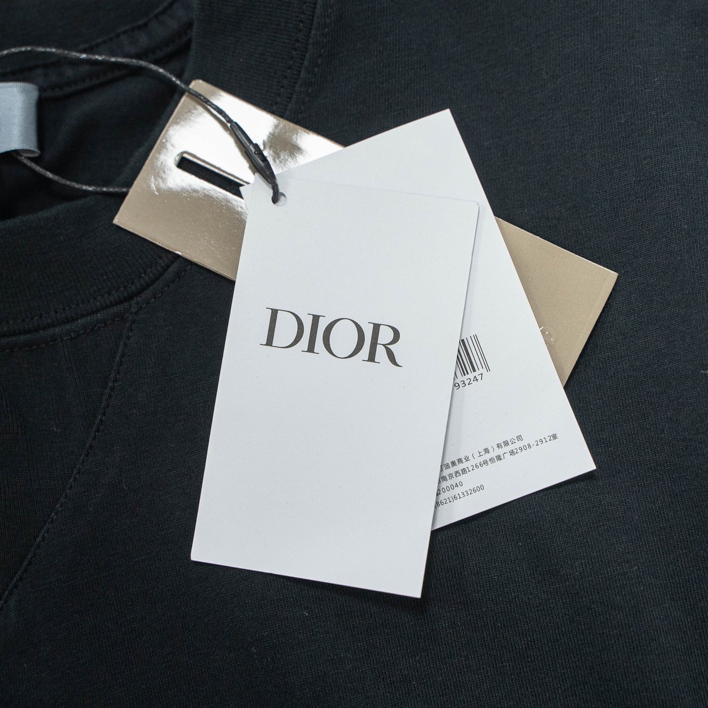 DIOR GRADIENT GRAFFITI EMBROIDERY T-SHIRT– 1:1 HIGH END