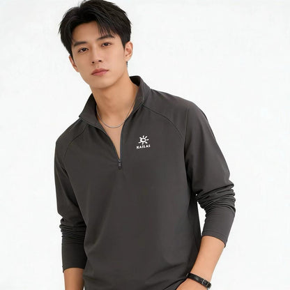 KAILAS HALF ZIP LONGSLEEVE - SUPER CLONE