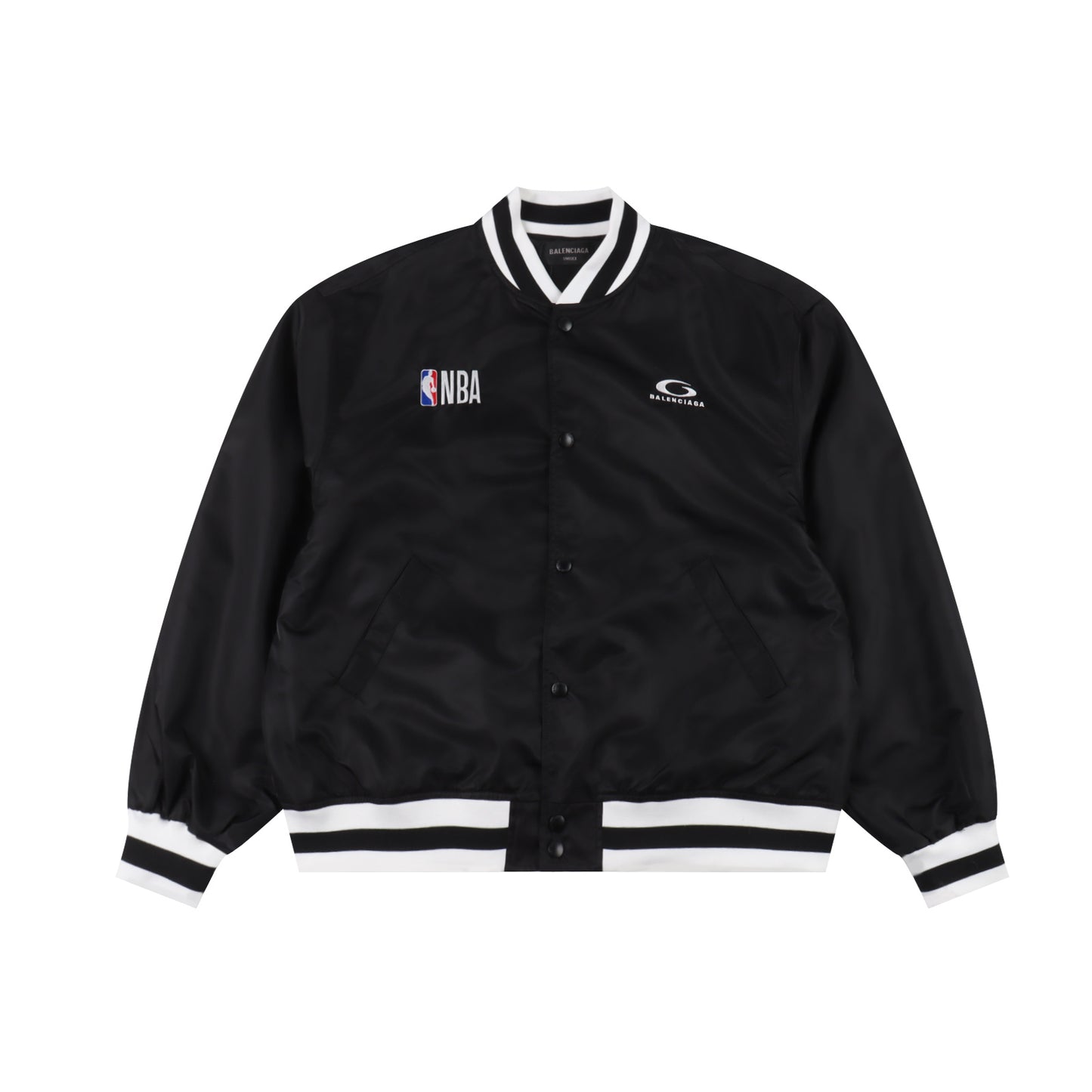 BALENCIAGA x NBA BOMBER JACKET – Black Edition – 1:1 HIGH END