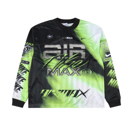 NIKE AIR MAX 95 CULTURE OF FOOTBALL LONGSLEEVE– mit Tags – 1:1 HIGH END