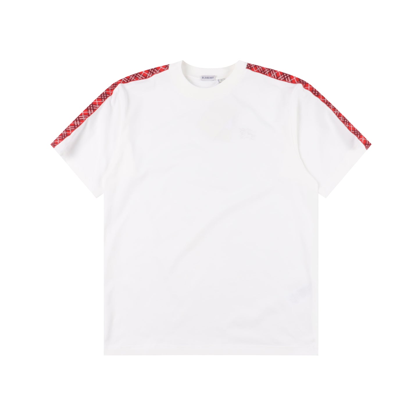 BURBERRY T-SHIRT - SCHWARZ / WEIß - SUPER CLONE 260g