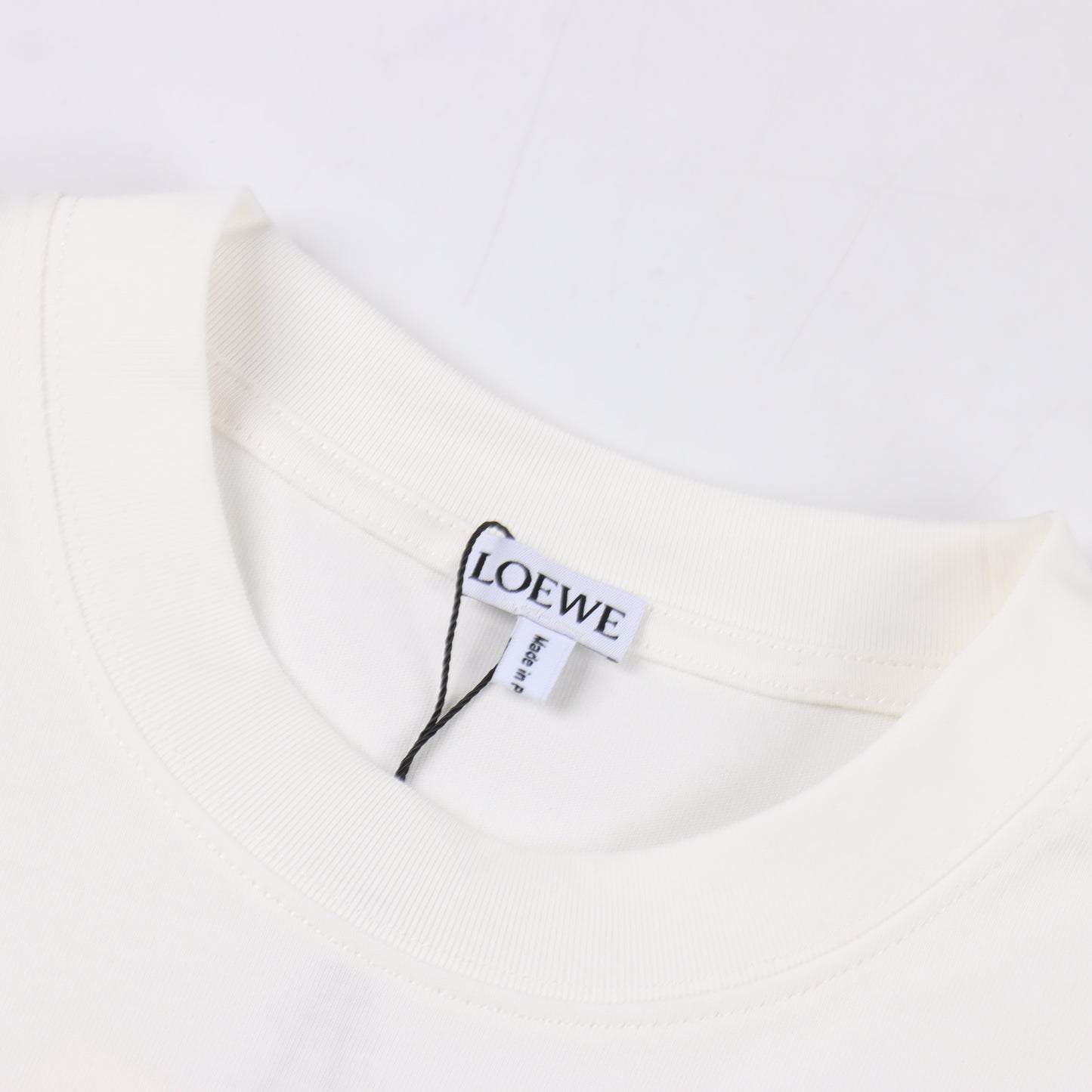 LOEWE T-SHIRT - SCHWARZ / WEIß - SUPER CLONE 260g