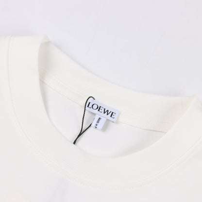 LOEWE T-SHIRT - SCHWARZ / WEIß - SUPER CLONE 260g