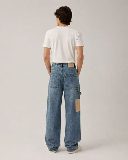 LOEWE ANAGRAM PATCH DENIM JEANS– 1:1 HIGH END