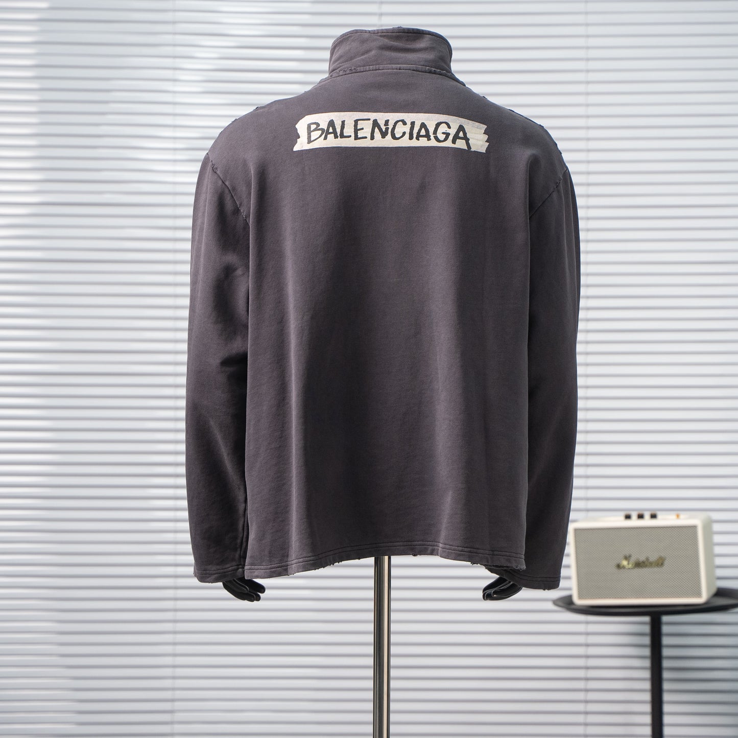 BALENCIAGA BLCG HALF-ZIP HIGH COLLAR SWEATSHIRT – 1:1 HIGH END