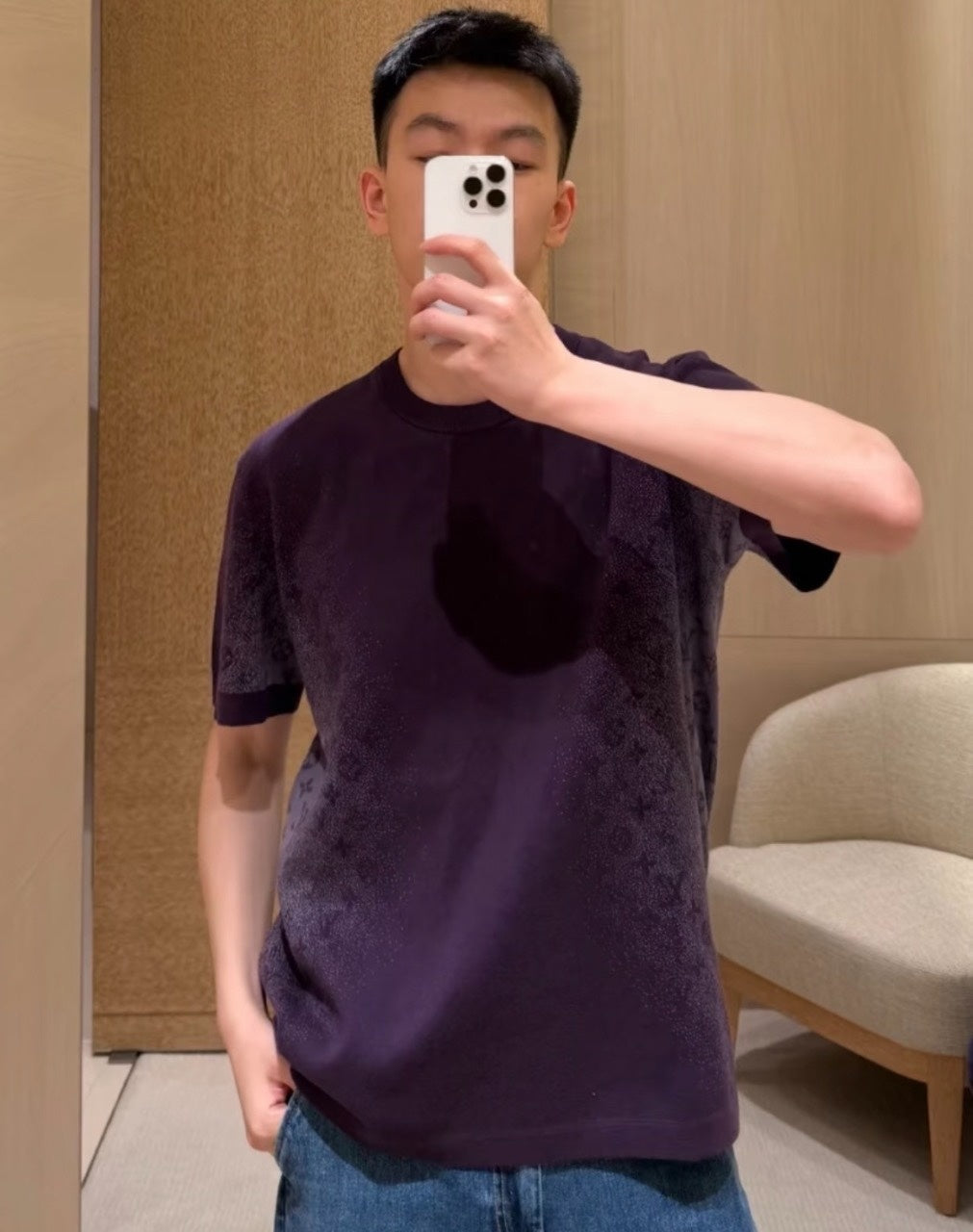 LOUIS VUITTON T-SHIRT - SUPER CLONE