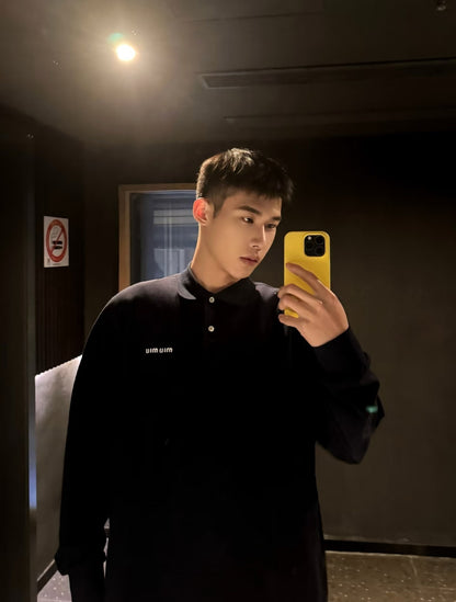 MIU MIU ESSENTIAL LONGSLEEVE POLO - SUPER CLONE