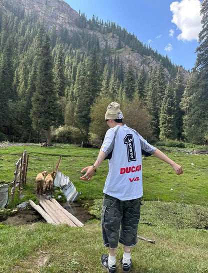 Supreme x DUCATI Jersey - SUPER CLONE