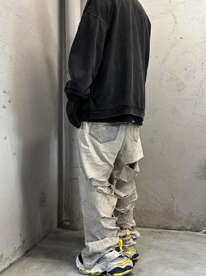 BALENCIAGA DISTRESSED DENIM – mit Tags – 1:1 HIGH END