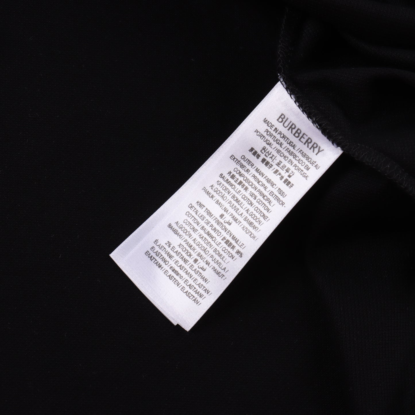 BURBERRY CHECK COLLAR POLO SHIRT – mit Tags – 1:1 HIGH END