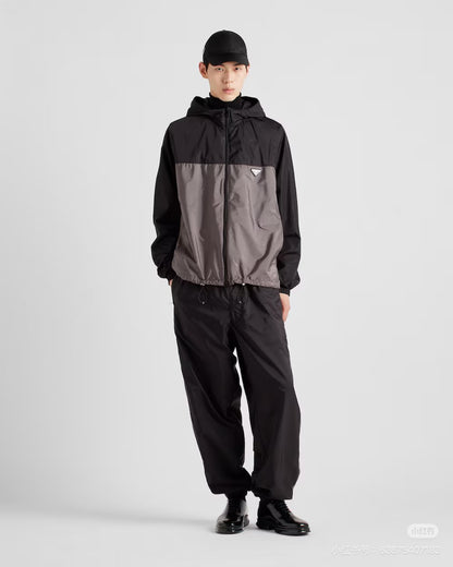 PRADA Re-Nylon Contrast Windbreaker - SUPER CLONE