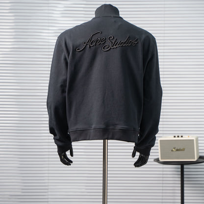 ACNE STUDIOS BACK EMBROIDERED ZIP-UP JACKET – 1:1 HIGH END