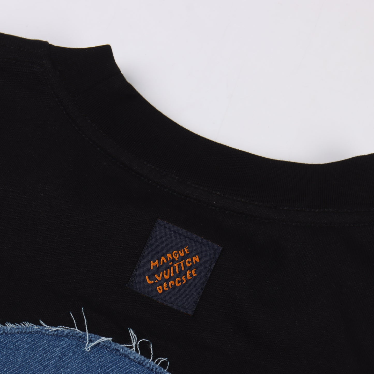 LOUIS VUITTON T-SHIRT - SCHWARZ / WEIß - SUPER CLONE 260g