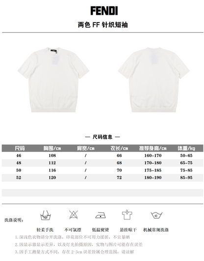 FENDI KNIT T-SHIRT– 1:1 HIGH END