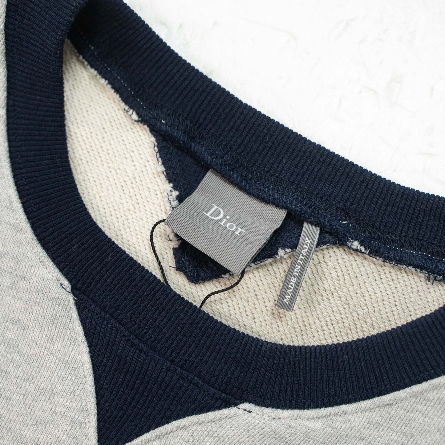 DIOR CD COLOR BLOCK CREWNECK SWEATSHIRT – 1:1 HIGH END