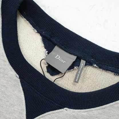 DIOR CD COLOR BLOCK CREWNECK SWEATSHIRT – 1:1 HIGH END