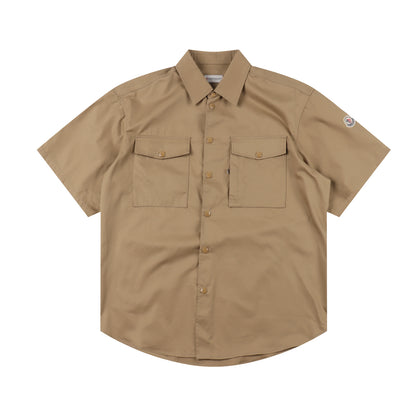 MONCLER DOUBLE POCKET SHIRT – BLACK EDITION  – mit Tags – 1:1 HIGH END