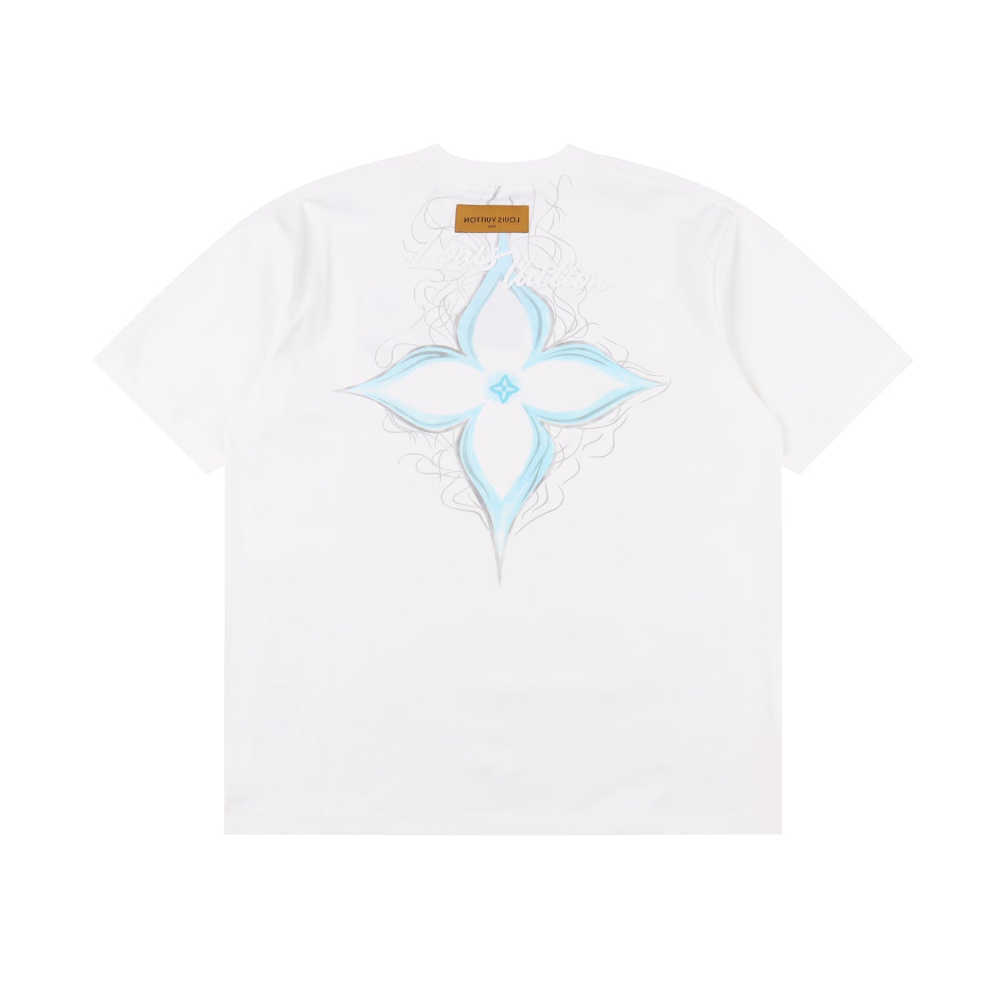 LOUIS VUITTON T-SHIRT - SCHWARZ / WEIß - SUPER CLONE 260g