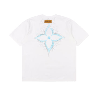 LOUIS VUITTON T-SHIRT - SCHWARZ / WEIß - SUPER CLONE 260g