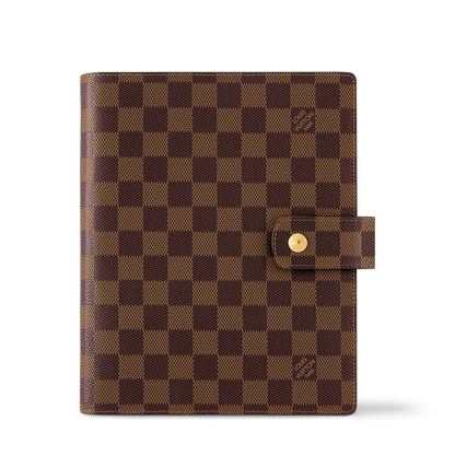 LOUIS VUITTON Medium Ring Agenda cover – Full Set  - 1:1 HIGH END
