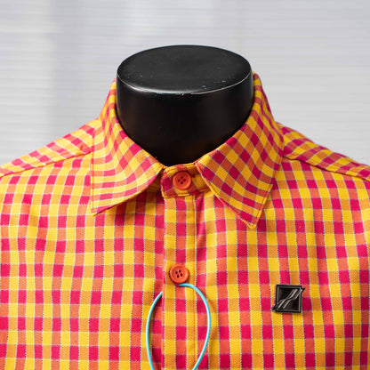 WE11DONE CHECK LOGO OVERSHIRT– 1:1 HIGH END
