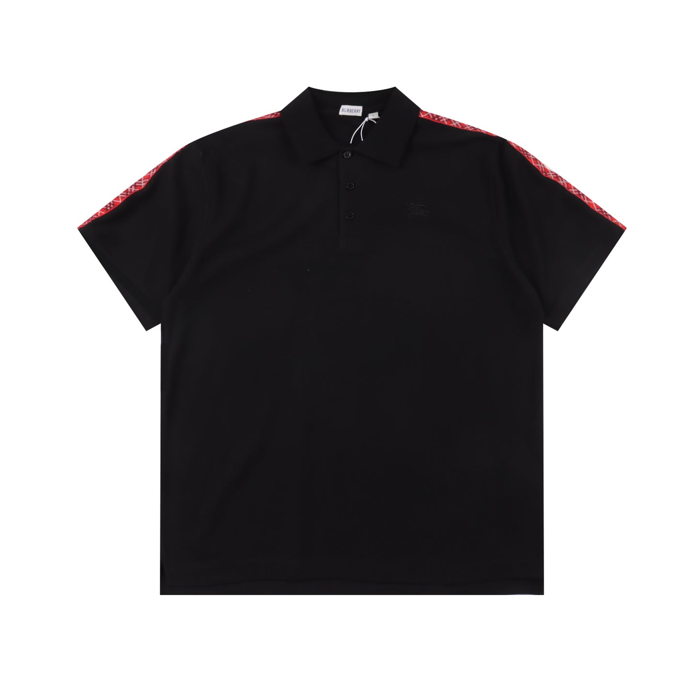 BURBERRY T-SHIRT - SCHWARZ / WEIß - SUPER CLONE 260g