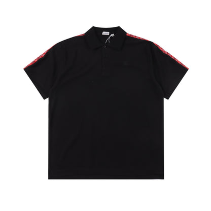 BURBERRY T-SHIRT - SCHWARZ / WEIß - SUPER CLONE 260g