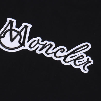 MONCLER T-SHIRT - SCHWARZ / WEIß - SUPER CLONE 260g